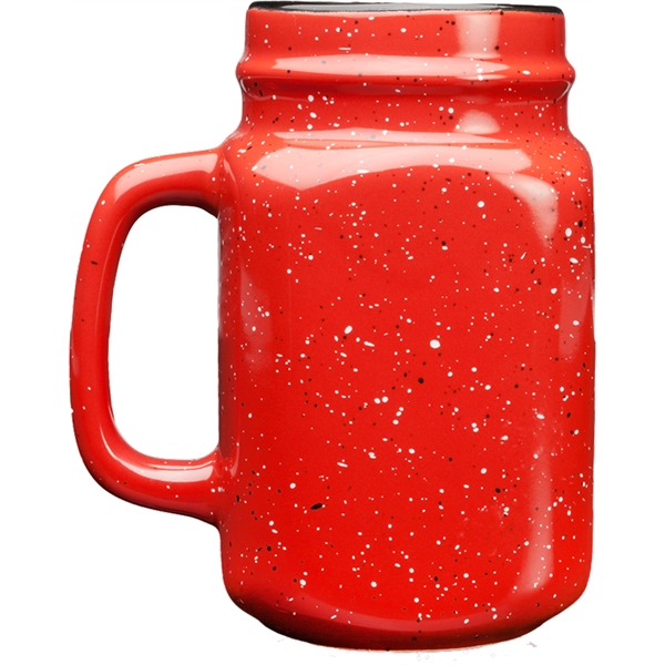 Ceramic Mason Jar Mugs, Custom Printed With Your Logo!