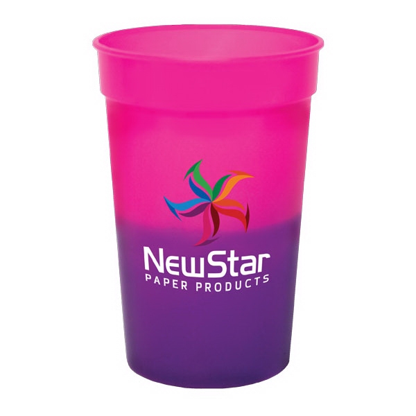 Mood Color Changing Stadium Cups, Custom Imprinted With Your Logo!