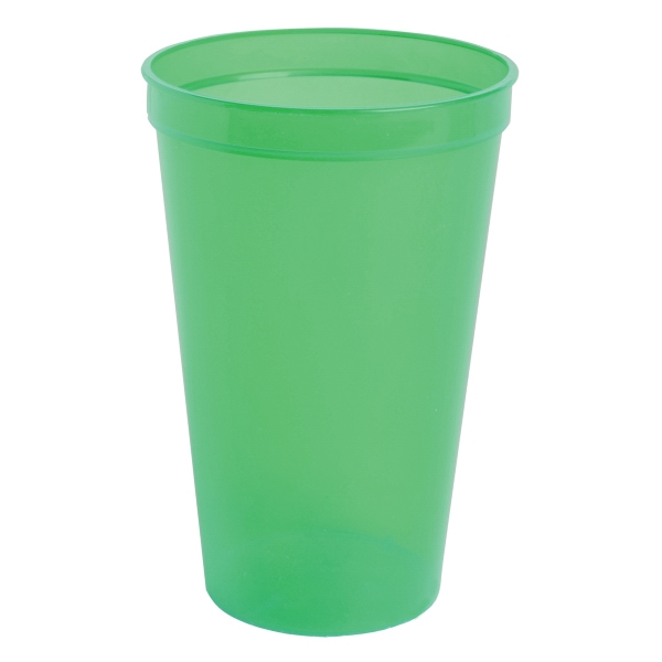22oz. Stadium Cups For Under A Dollar, Custom Imprinted With Your Logo!
