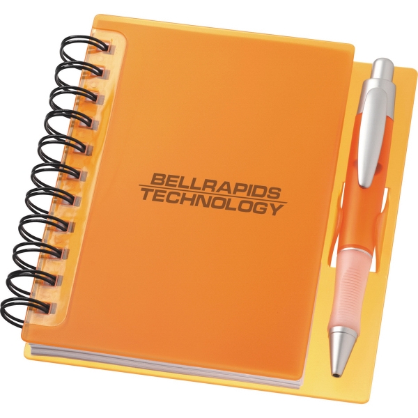 Spiral Notebook and Pen Gift Sets, Custom Printed With Your Logo!