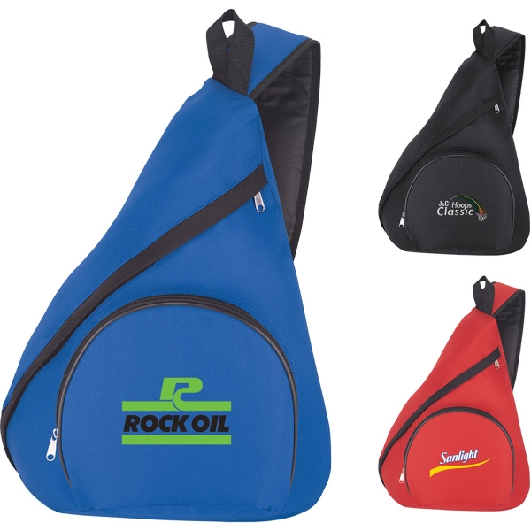 Single Strap Sling Bag Backpacks, Custom Printed With Your Logo!