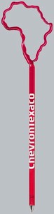 Africa Bent Shaped Pens, Custom Printed With Your Logo!