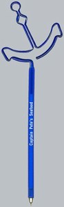 Anchor Bent Shaped Pens, Custom Imprinted With Your Logo!