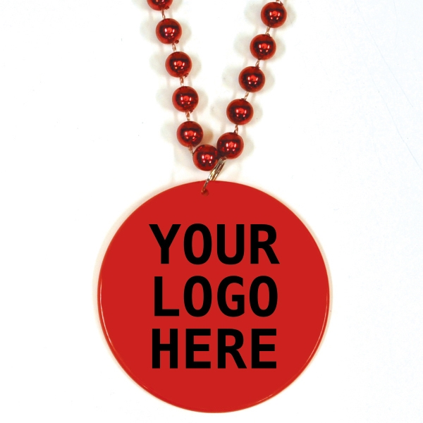 Mardi Gras Beads, Custom Printed With Your Logo!