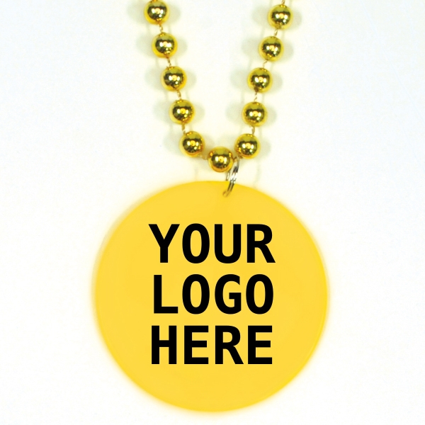 Mardi Gras Beads, Custom Printed With Your Logo!