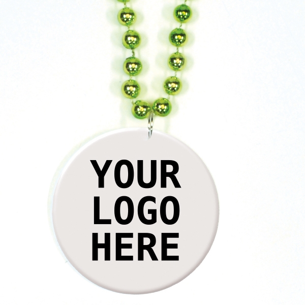 Mardi Gras Beads, Custom Printed With Your Logo!