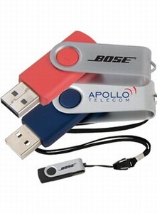 Custom Printed Canadian Manufactured 2GB Foldout Usb Flash Drives