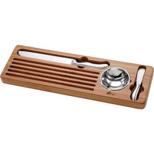 Custom Printed Canadian Manufactured Bamboo Bread Boards