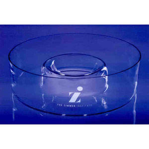 Custom Printed Chips And Dip Bowl Crystal Gifts