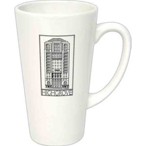 Ceramic Caf&eacute; Mugs, Customized With Your Logo!