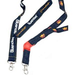 Custom Imprinted Denim Lanyards