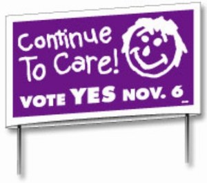 Custom Printed Double Sided Yard Yard Signs and Folded Frames