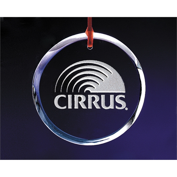 World Christmas Ornament Crystal Gifts, Custom Printed With Your Logo!