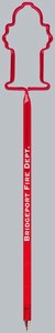Fire Hydrant Bent Shaped Pens, Custom Printed With Your Logo!