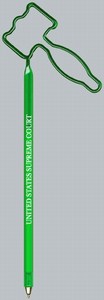 Gavel Bent Shaped Pens, Custom Printed With Your Logo!