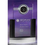 Custom Printed Glass Clocks Engravable