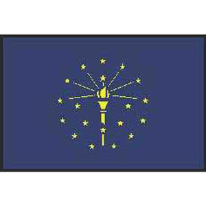 Indiana State Flags, Custom Printed With Your Logo!