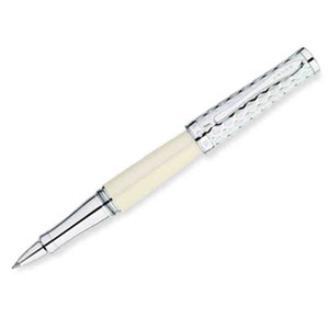 Ivory and Python Pattern Cross Sauvage Cross Pens, Custom Printed With Your Logo!