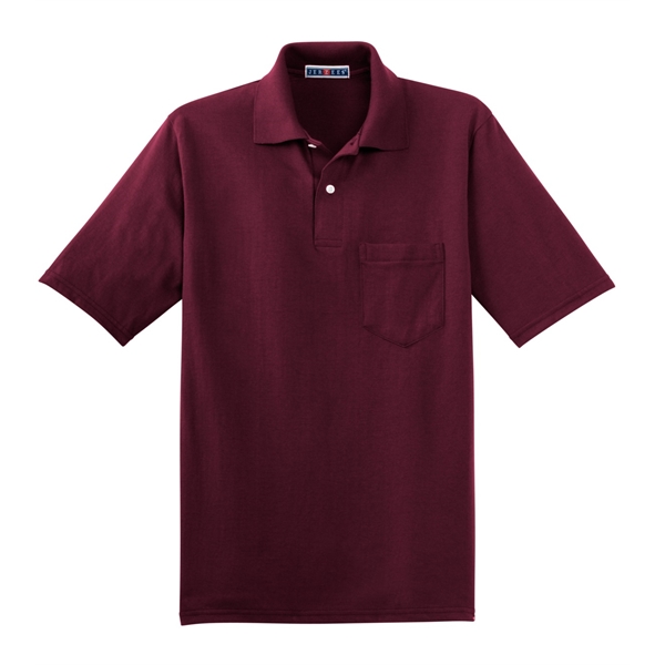 Mens Jerzees Golf Polo Shirts, Embroidered With Your Logo!