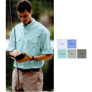 Custom Printed Ladies Columbia Woven Dress Shirts