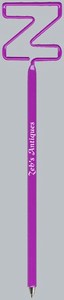 Letter Z Bent Shaped Pens, Custom Imprinted With Your Logo!