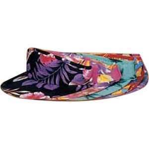Custom Imprinted Luau Beach Visors