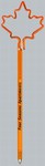 Custom Printed Leaves Bent Shaped Pens