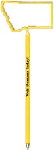 Montana Shaped Pens, Custom Printed With Your Logo!