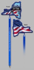 New York Shaped Pens, Custom Printed With Your Logo!