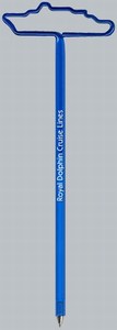 Ocean Liner Bent Shaped Pens, Custom Printed With Your Logo!