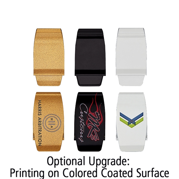 Dutch Clip Metal Logo Paper Clips, Custom Printed With Your Logo!