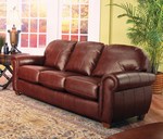 Safety, Recognition and Incentive Program Lane Wakefield Leather Sofa!