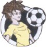 Soccer Stock Sports Lapel Pins, Custom Printed With Your Logo!