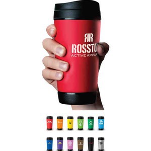 Soft Grip Insulated Mugs, Custom Imprinted With Your Logo!