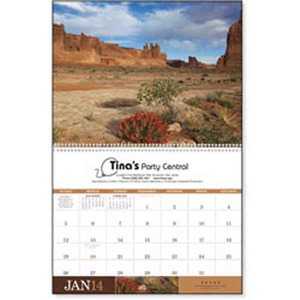 Custom Printed Splendor of America Executive Calendars
