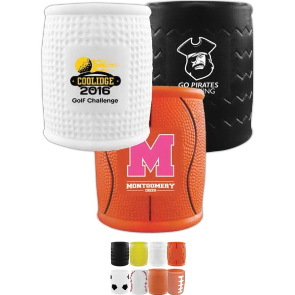 Football Helmet Shaped Can Coolers, Custom Imprinted With Your Logo!