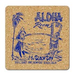 Custom Imprinted Square Shaped Cork Coasters