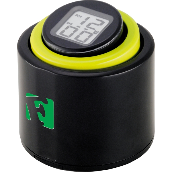 Rotating Clocks, Custom Printed With Your Logo!