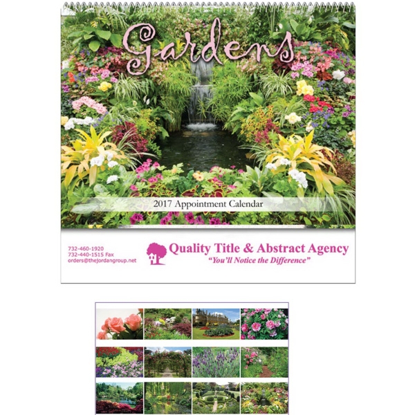 Beautiful America Executive Calendars, Custom Printed With Your Logo!