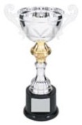 Trophy Cups Silver, Custom Imprinted With Your Logo!