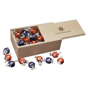 Wooden Collectors Gift Box Food Gift Sets, Customized With Your Logo!