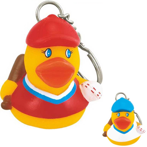 Baseball Rubber Duckys, Custom Printed With Your Logo!
